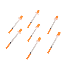 Sabit 0.3ml/0.5ml/1ml steril bireysel ambalajlı CE onaylı Tek Kullanımlık İnsülin Şırıngası