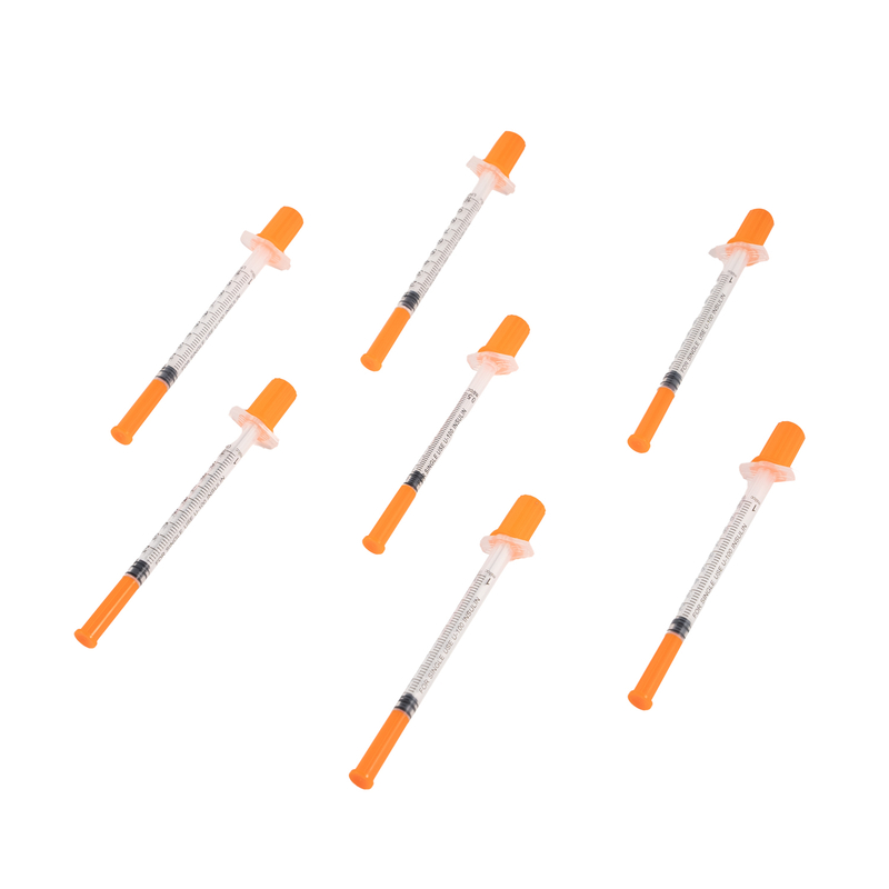 Sabit 0.3ml/0.5ml/1ml steril bireysel ambalajlı CE onaylı Tek Kullanımlık İnsülin Şırıngası