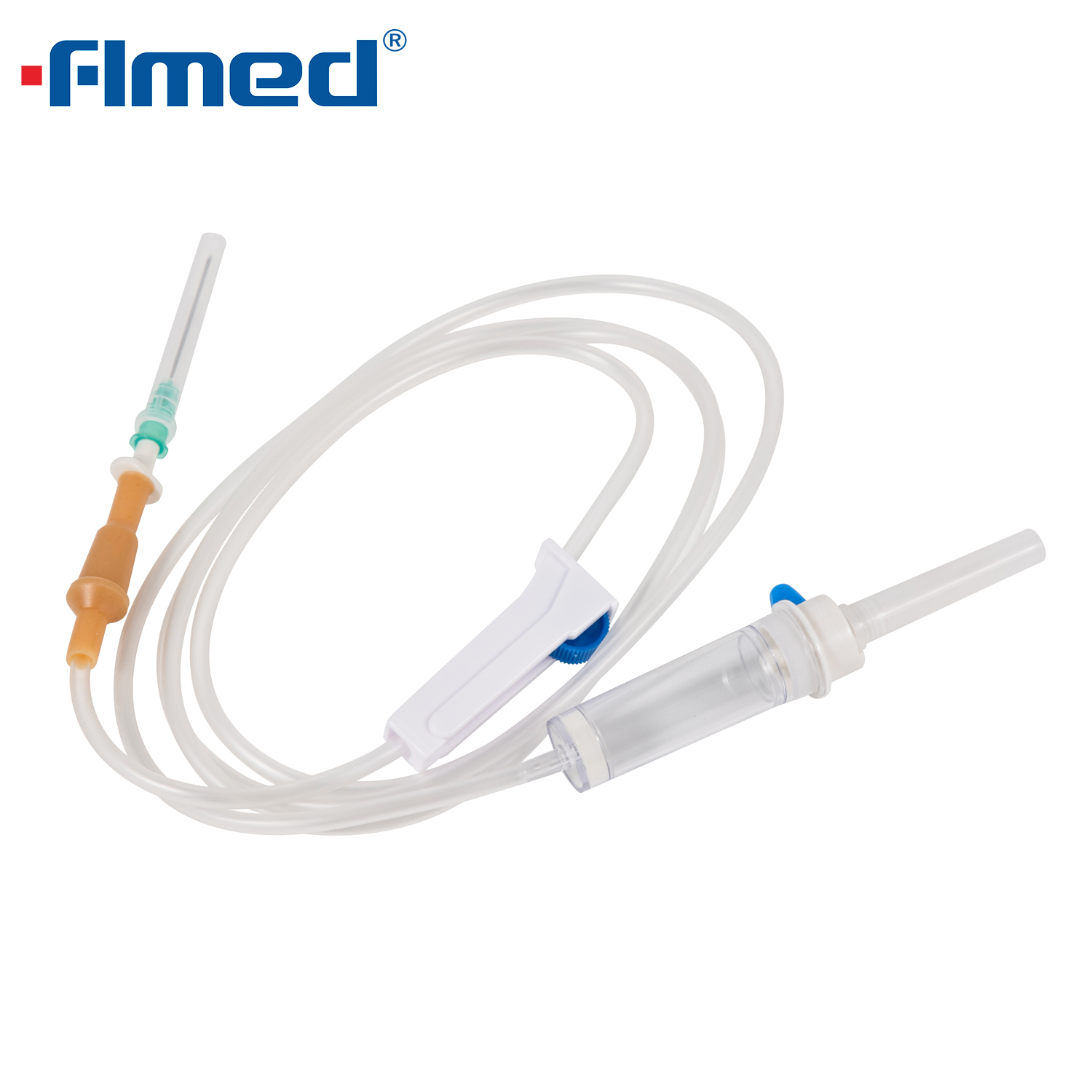 21G x 1 1/2" luer slip iğneli infüzyon seti