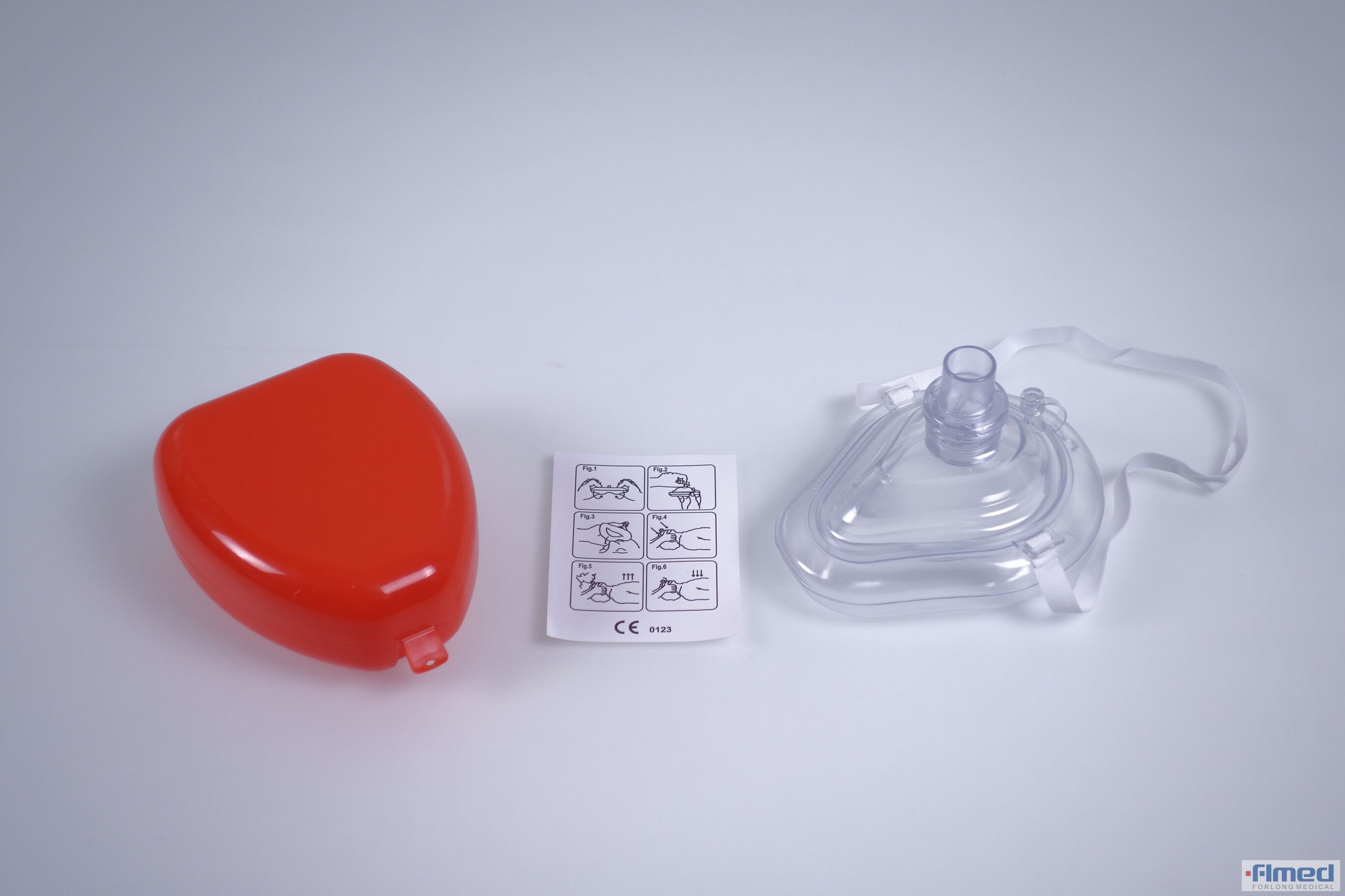 İlk Yardım Tek Kullanımlık Cep CPR Maskesi