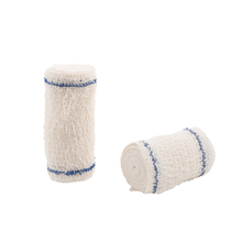 HospiCrepe 10cm X 4.5m Tek Tek Sarılmış Elastik Krep Bandaj 12'li Paket