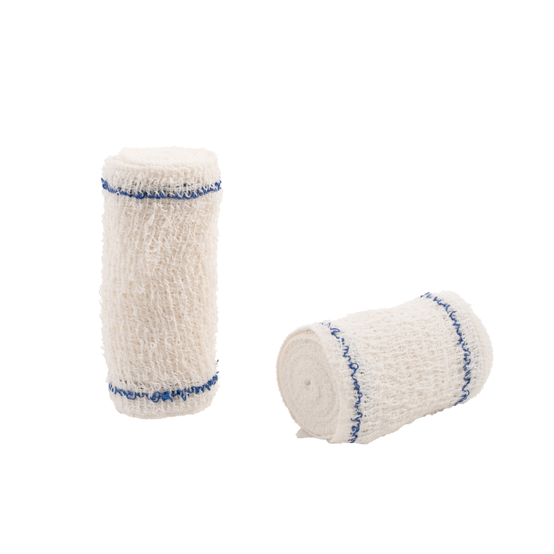 HospiCrepe 10cm X 4.5m Tek Tek Sarılmış Elastik Krep Bandaj 12'li Paket