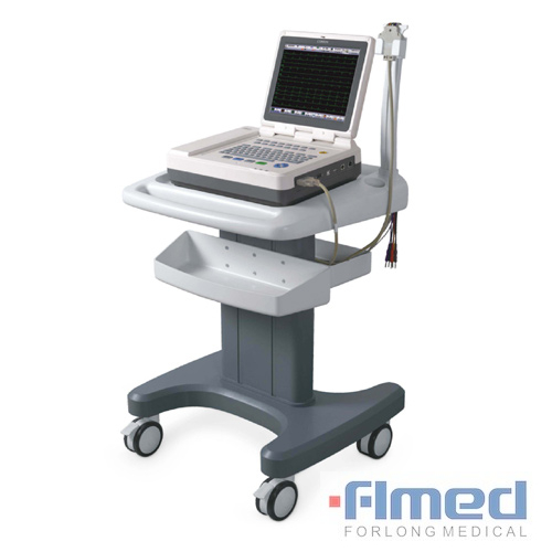 EKG Makinesi Dijital Dokunmatik 12 Kanal 12 Kurşun Elektrokardiyograf - CM1200