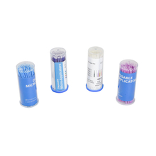 Dental Tek Kullanımlık Mikro Aplikatör Fırçası Mikro Fırça 400/Kutu