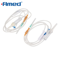 İğne IV setli Tek Kullanımlık İnfüzyon Seti