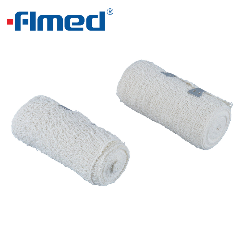 Hospicrepe 10 cm x 4.5m ayrı ayrı sarılmış krep bandaj paketi