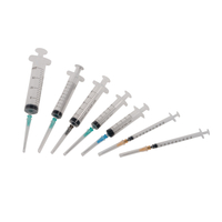 Tek Kullanımlık Luer Slip Şırınga 1ml 2ml 3ml 5ml 10ml CE işaretli