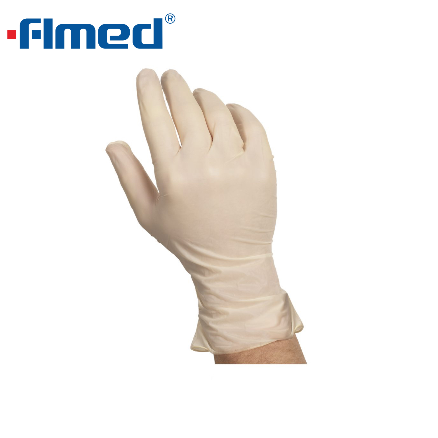 Tıbbi kullanım için tek kullanımlık lateks sınav eldivenleri (toz / toz içermez)